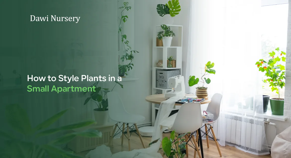 How to Style Plants in a Small Apartment